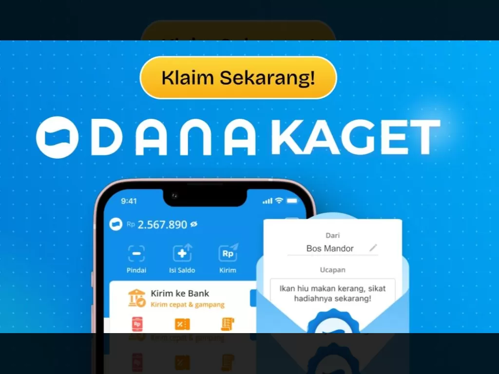 Spesial Siang Ini! Klaim Saldo DANA Kaget Rp299.000, Rabu 7 Januari 2026 – Cek Linknya Sekarang!